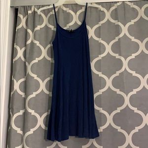 Forever 21 navy blue sun dress